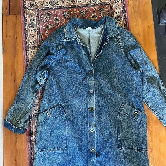 Oshkosh Vintage 80’s Acid Wash 100% Cotton Large - Picture 2 of 12